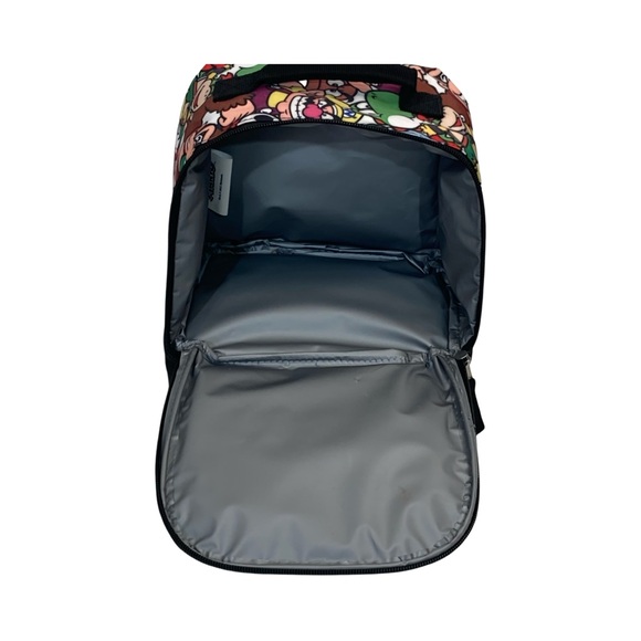 Super Mario Lunch Box Soft Kit Dual Compartment Insulated Cooler Characters - Picture 8 of 10